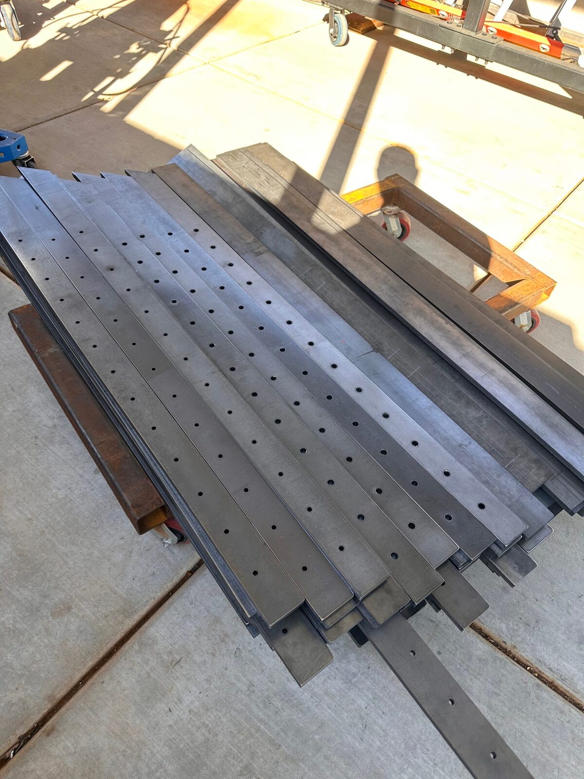Stainless cable railing and lighted grab rail at Black Desert Resort