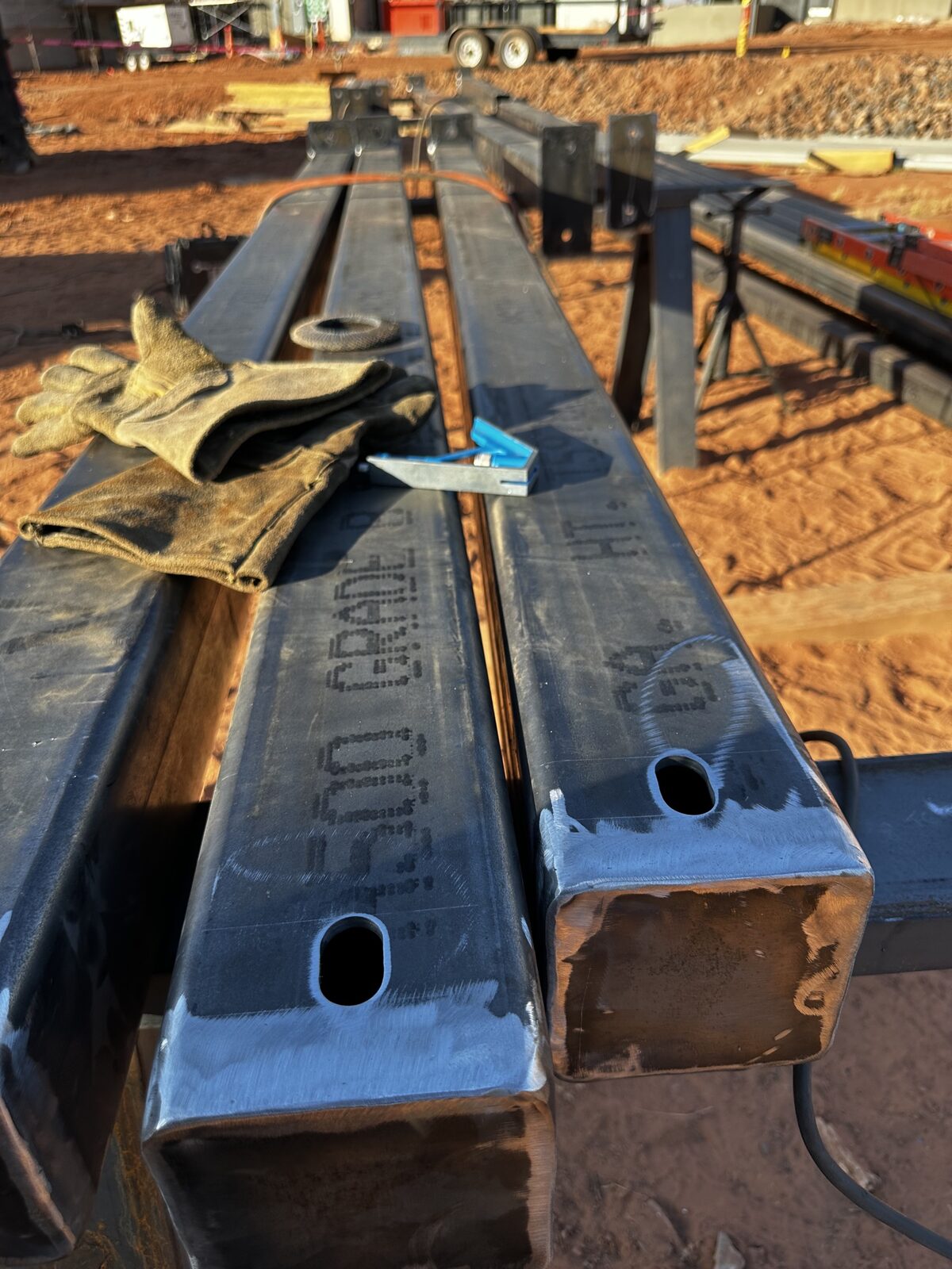 Structural steel and rigging work at Black Desert Resort