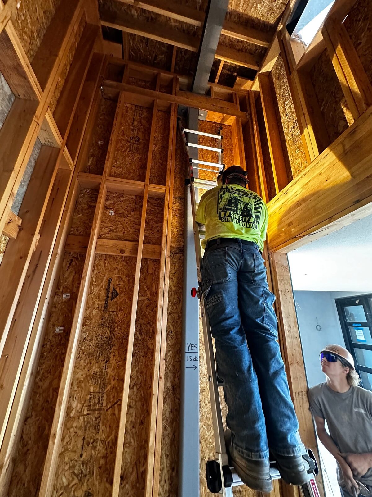 Structural steel and rigging work at Black Desert Resort