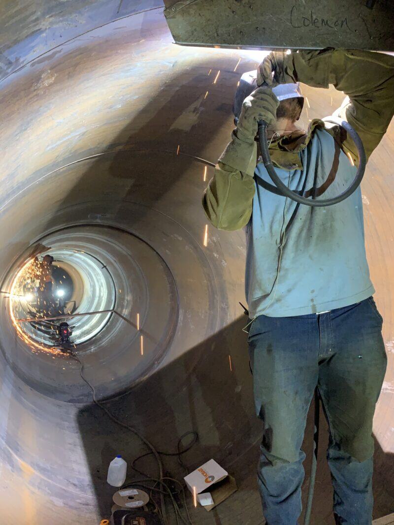 Pipe welding fabrication